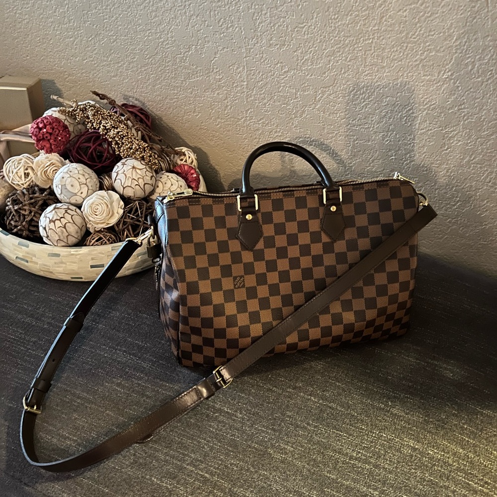 Louis Vuitton Monogram Speedy Bandouliere 40